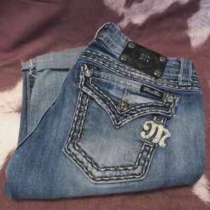 Miss Me Cut into shorts. Size 30